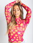 Printed Long Sleeve Top