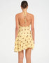 Polka Dot Halter Mini Dress