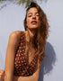 Polka Dot V-Neck Midi Sundress