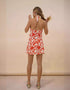 Halter Backless Mini Dress