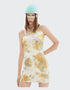 Tie-Dye Sling Mini Dress