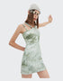 Tie-Dye Sling Mini Dress