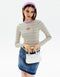 Stripe Slim Fit Top
