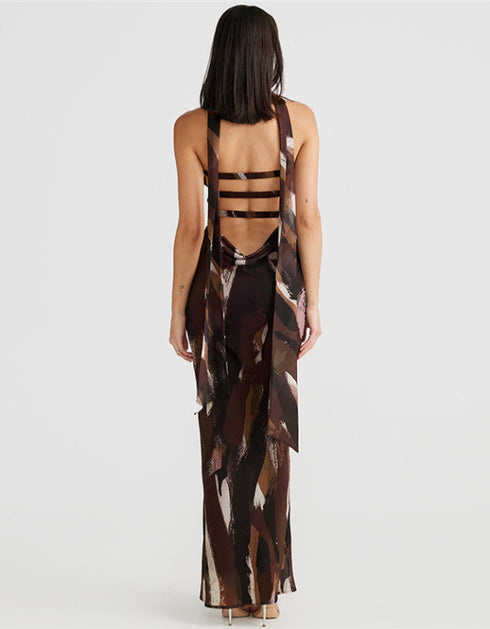 Strapless Slim-Fit Maxi Dress