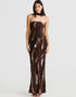 Strapless Slim-Fit Maxi Dress