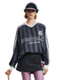 Striped Oversized Top