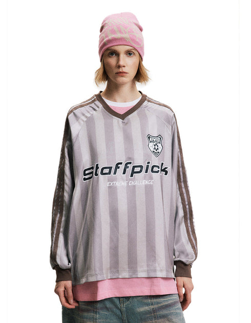 Striped Oversized Top