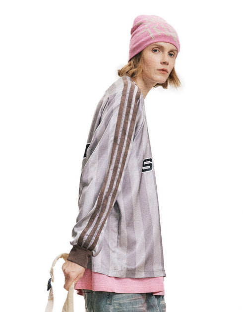 Striped Oversized Top