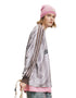 Striped Oversized Top