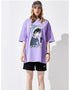 Graphic Oversized Cotton T-Shirt