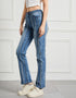 Slim-Fit Mid-Rise Stretch Jeans