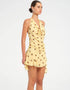 Polka Dot Halter Mini Dress