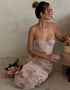 Sleeveless Floral Maxi Dress