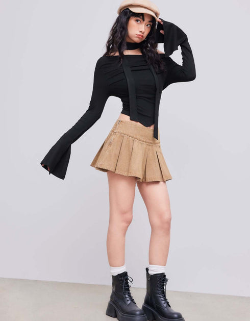 Off Shoulder Slim Fit Top