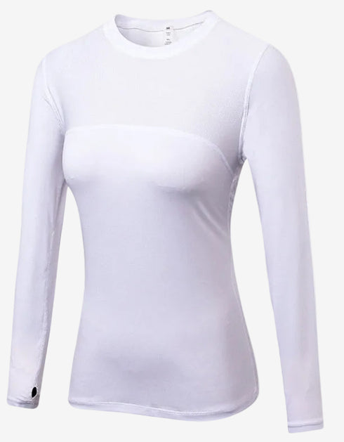 Slim-Fit Active Long Sleeve Top