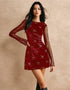 Long Sleeve Mini Dress
