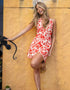 Halter Backless Mini Dress