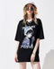 Graphic Oversized Cotton T-Shirt