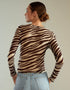 Printed Long Sleeve Top