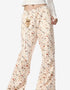 Animal Print Wide-Leg Pants