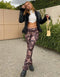 Lace Up Camouflage Pants