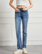 Slim-Fit Mid-Rise Stretch Jeans