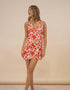 Halter Backless Mini Dress