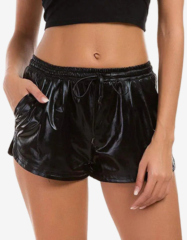 PU Leather Short