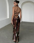 Strapless Slim-Fit Maxi Dress