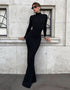 Long Sleeve Bodycon Maxi Dress