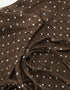 Polka Dot Side-Tie Fitted Top