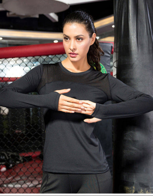 Slim-Fit Active Long Sleeve Top