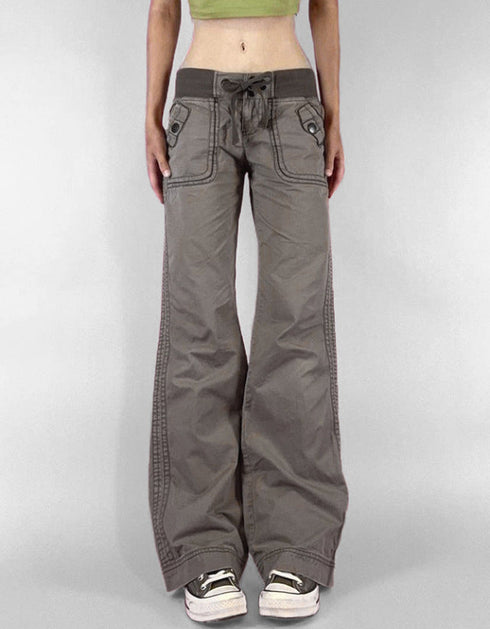 Low Waist Straight Denim Jeans