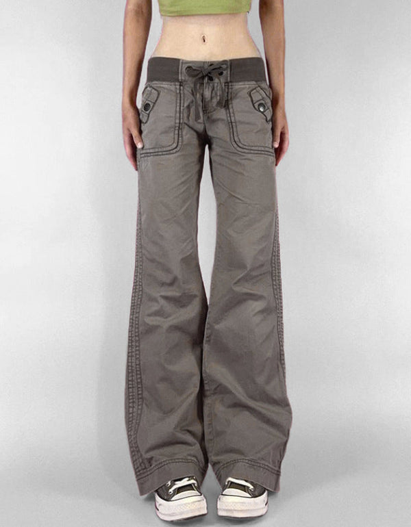 Low Waist Straight Denim Jeans