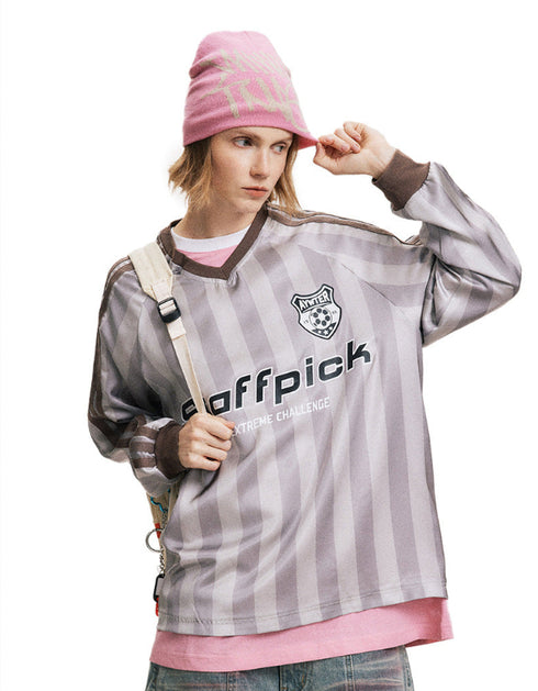 Striped Oversized Top