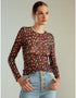 Printed Long Sleeve Top