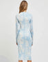 Bold Lines Maxi Dress – Long Sleeve Chic Long Sleeve Dress