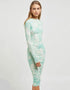 Bold Lines Maxi Dress – Long Sleeve Chic Long Sleeve Dress