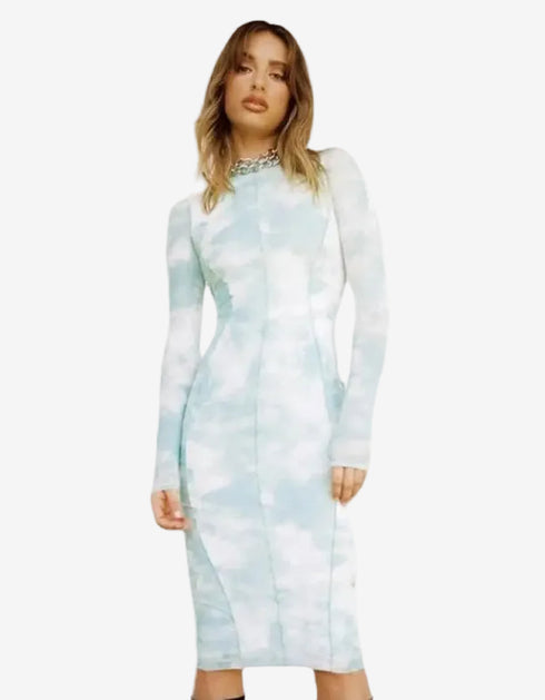 Bold Lines Maxi Dress – Long Sleeve Chic Long Sleeve Dress