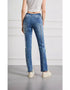 Slim-Fit Mid-Rise Stretch Jeans