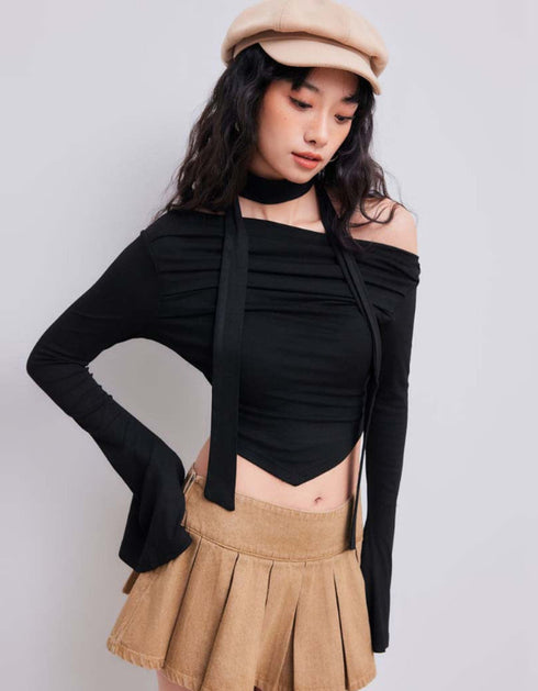 Off Shoulder Slim Fit Top