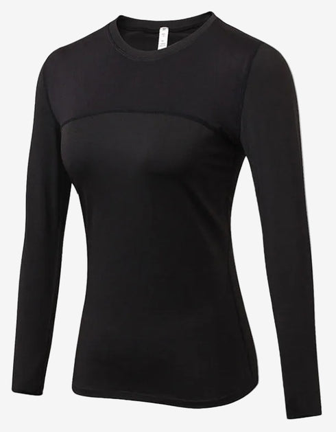 Slim-Fit Active Long Sleeve Top