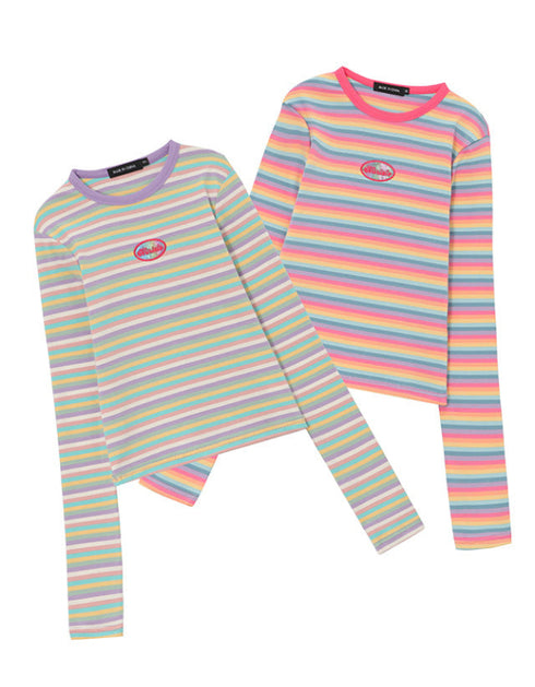 Stripe Slim Fit Top