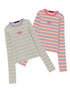 Stripe Slim Fit Top