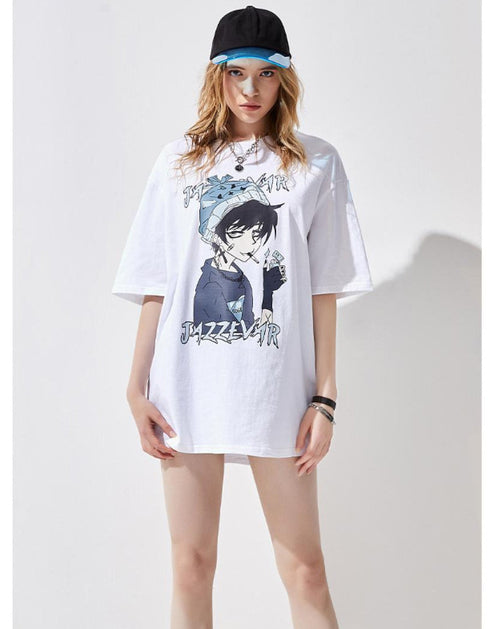 Graphic Oversized Cotton T-Shirt