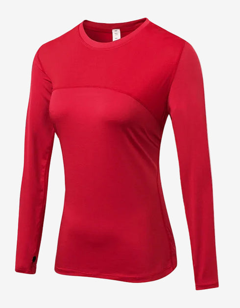 Slim-Fit Active Long Sleeve Top