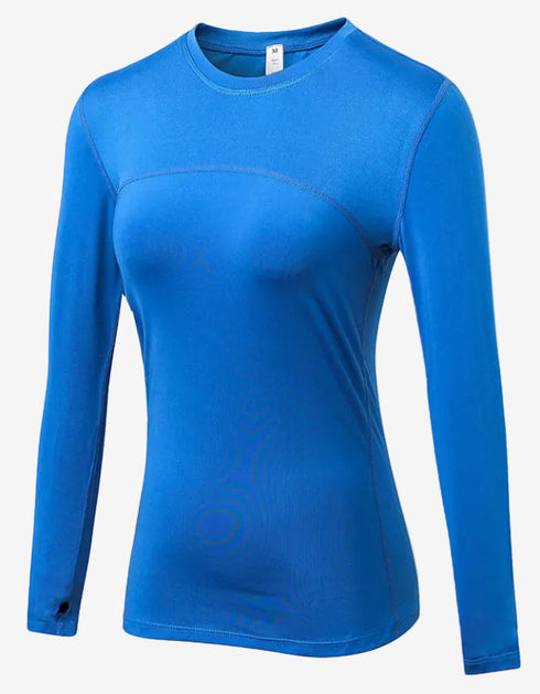 Slim-Fit Active Long Sleeve Top