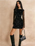 Long Sleeve Mini Dress
