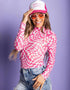 Printed Long Sleeve Top